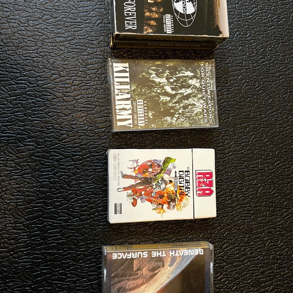 wu-tang cassettes